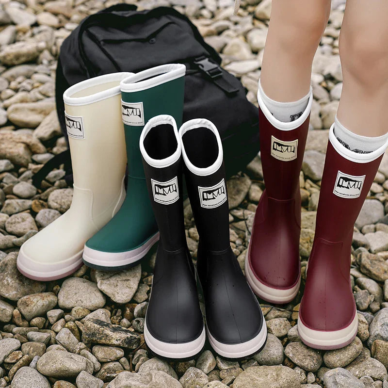 AquaStride | Stylish Durable Waterproof Outdoor Rain Boots for Women 5