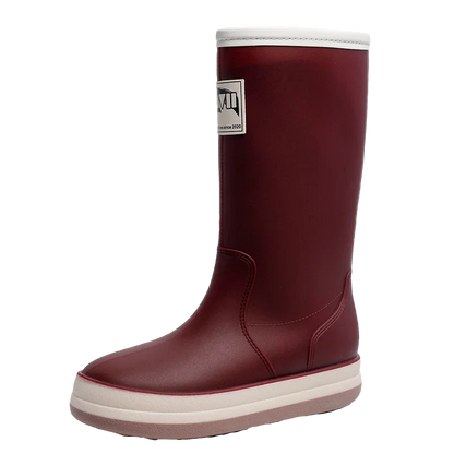 AquaStride | Stylish Durable Waterproof Outdoor Rain Boots for Women 9