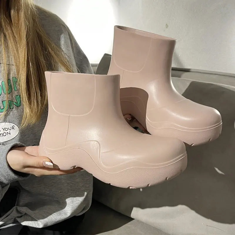 AquaStride | Stylish Waterproof Anti-Slip Women's Rain Boots 4