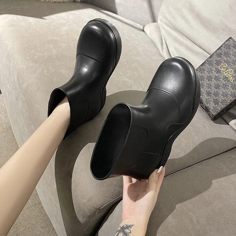 AquaStride | Stylish Waterproof Anti-Slip Women's Rain Boots 5