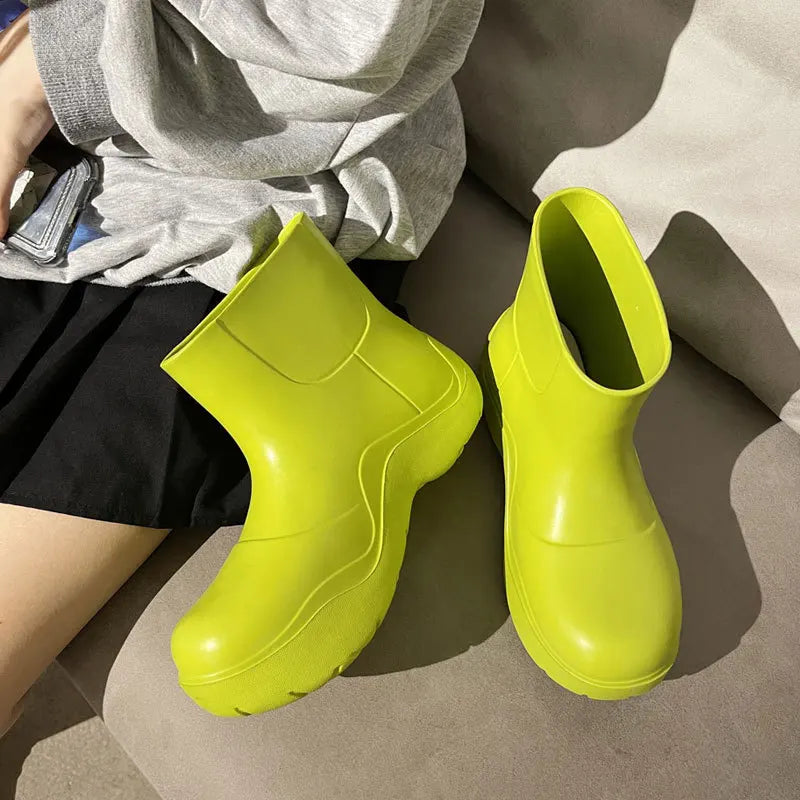 AquaStride | Stylish Waterproof Anti-Slip Women's Rain Boots 7