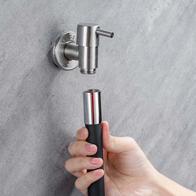 AquaVogue | Modern Sleek Wall Mounted Bathroom Faucet with Lever Handles 2