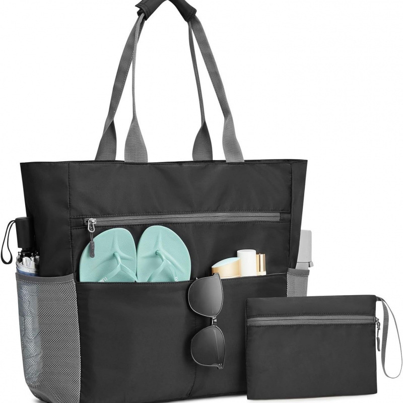 Large Waterproof Summer Beach Tote Bag - Fesara