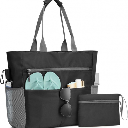 Large Waterproof Summer Beach Tote Bag - Fesara