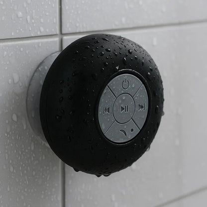 AquaWave | Compact Waterproof Bluetooth Shower Speaker with Powerful Bass 1