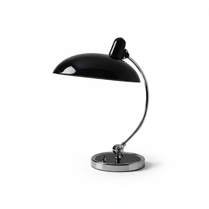 Simple Adjustable Table Lamp with Curved Arm