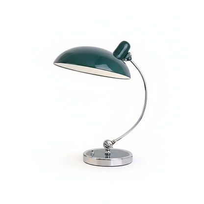 Simple Adjustable Table Lamp with Curved Arm