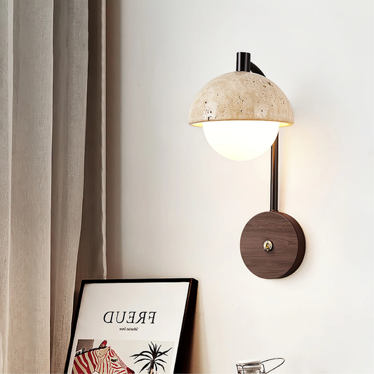 Classic Marble Arc Wall Light - Fesara
