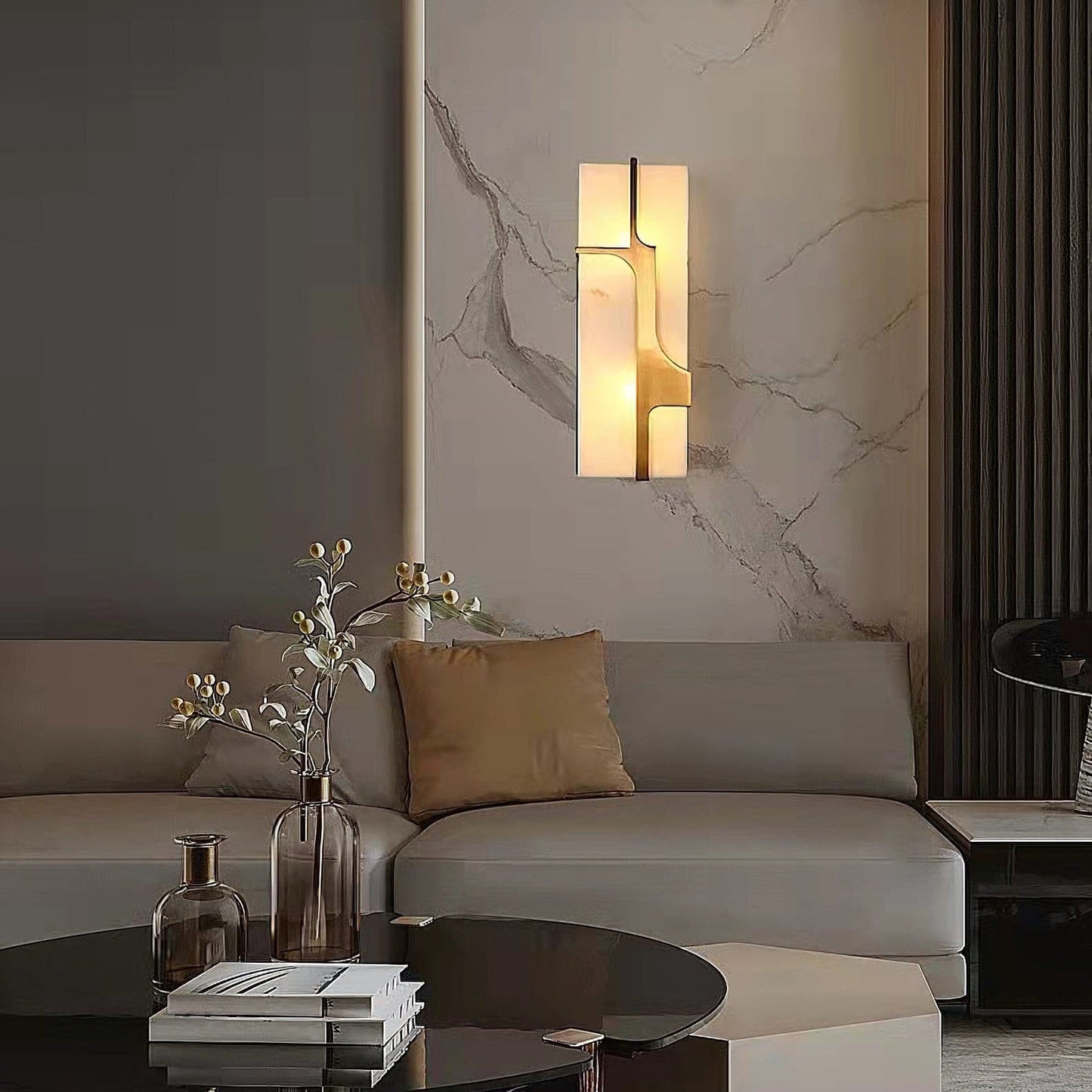 Elegant Marble Luxury Wall Light