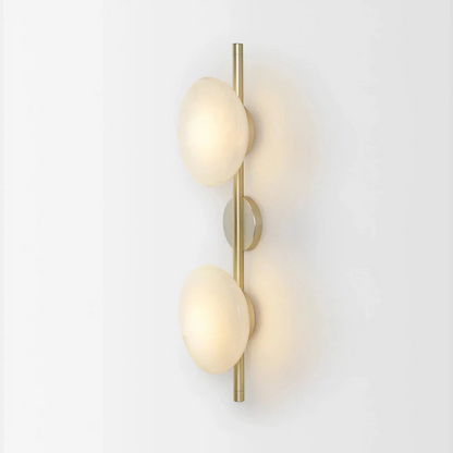 Elegant Glass Panel Wall Light