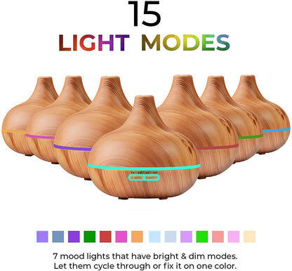 AromaWave | Elegant Ultrasonic Essential Oil Diffuser with 10 Oils 1
