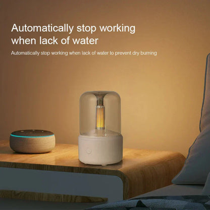 Compact Mini Essential Oil Diffuser with LED Nightlight
