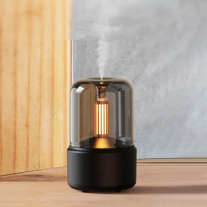 Compact Mini Essential Oil Diffuser with LED Nightlight