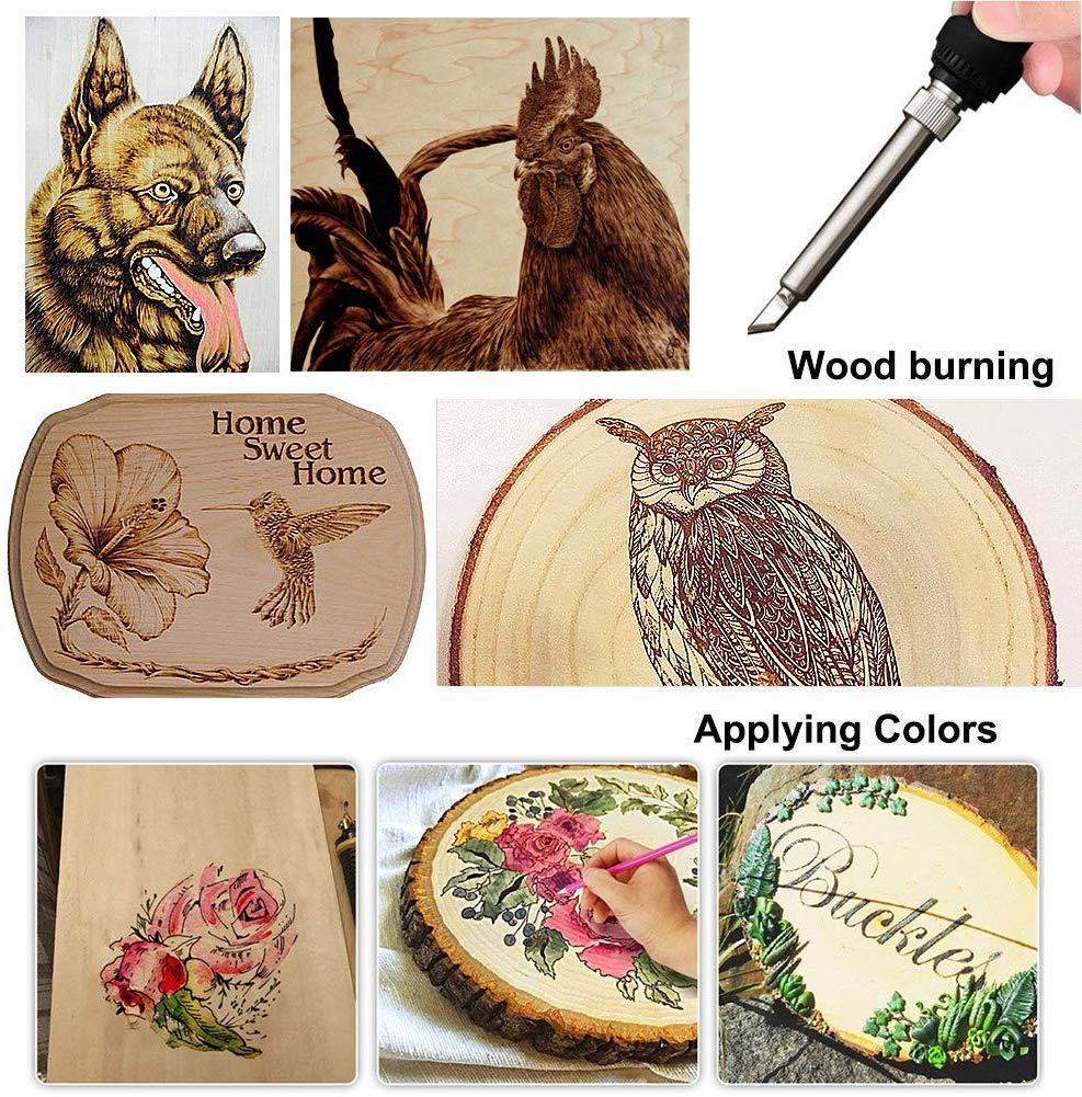 ArtBlaze | Wood Burning & Soldering Kit – Adjustable Heat Tool for DIY Projects 4