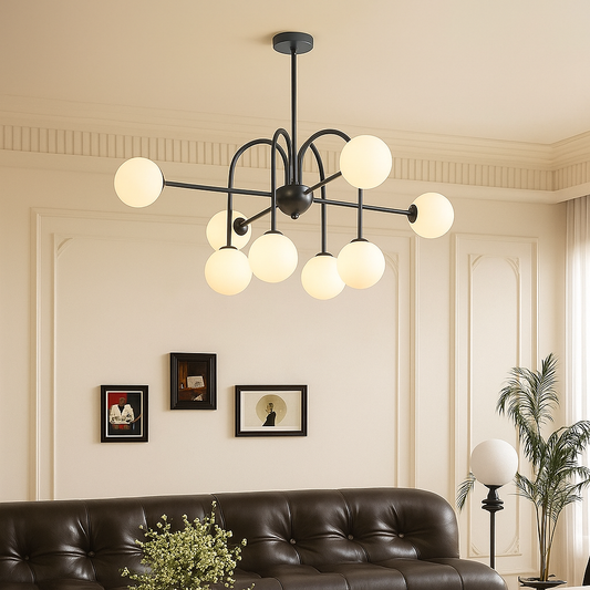 Modern Luxury LED Chandelier Light Fixture - Fesara