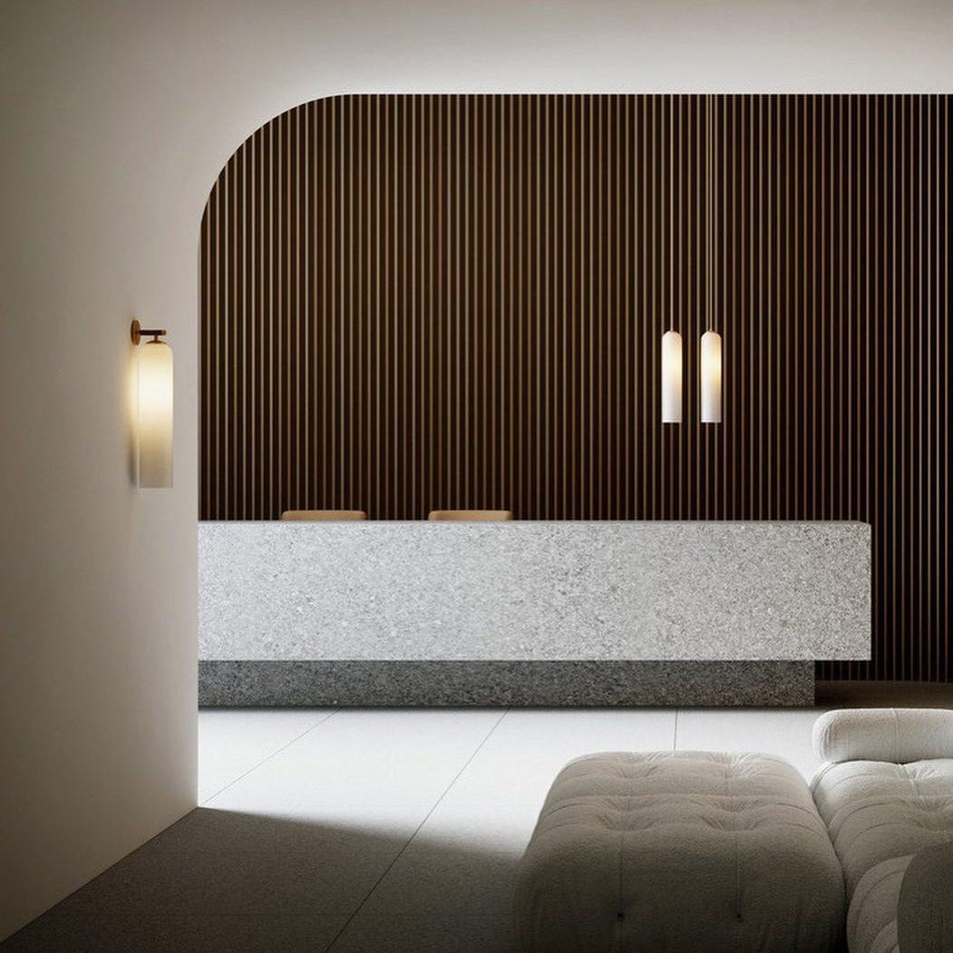 Stylish Glass Wall Light Fixture