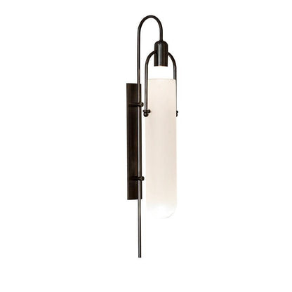 Metal Frame Glass Panel Lamp