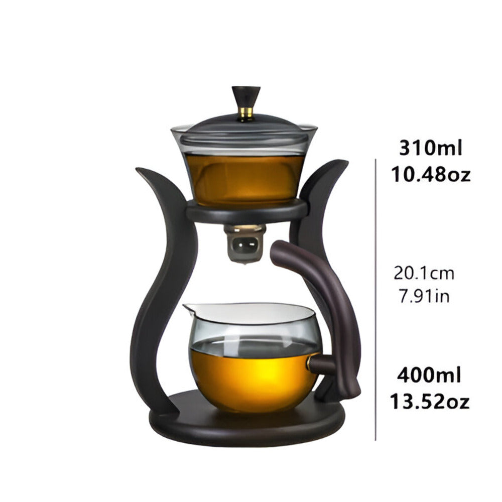 Premium Clear Glass Tea Infuser Set