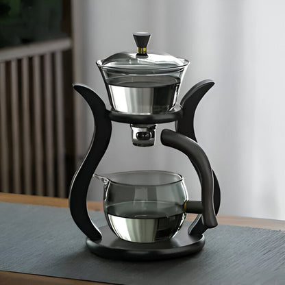 Premium Clear Glass Tea Infuser Set