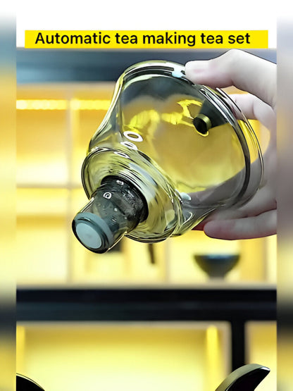Premium Clear Glass Tea Infuser Set