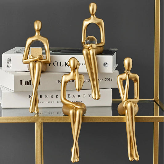 Modern Abstract Decorative Home Figurines - Fesara