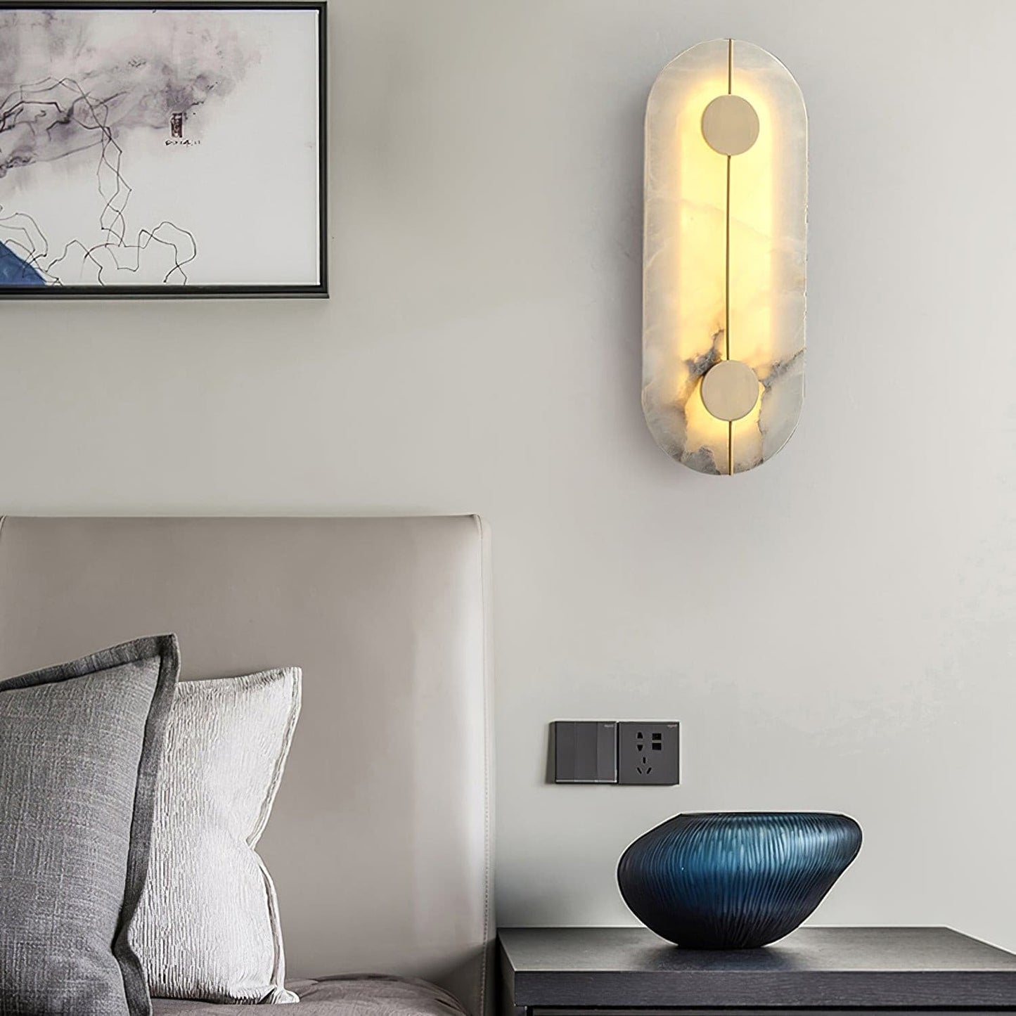 Luxury Marble Wall Light with Elegant Design