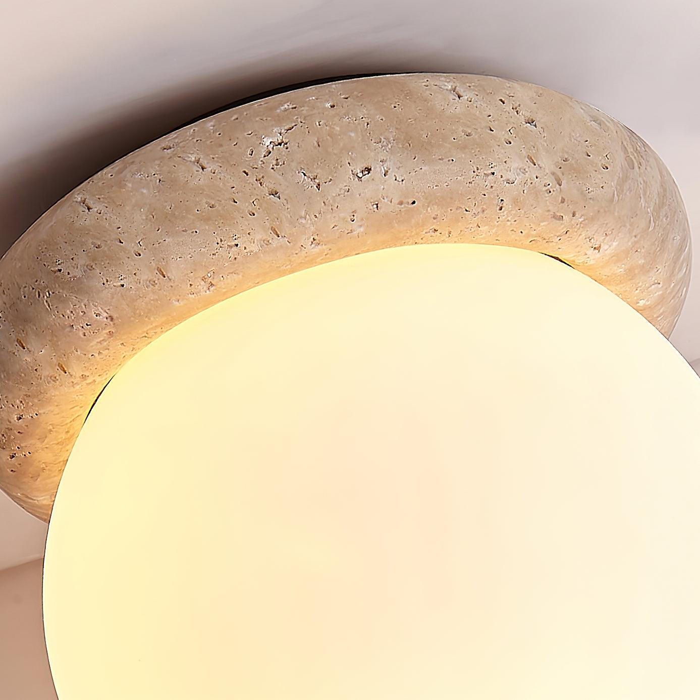 Natural Stone LED Ceiling Light