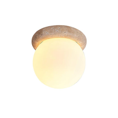 Natural Stone LED Ceiling Light