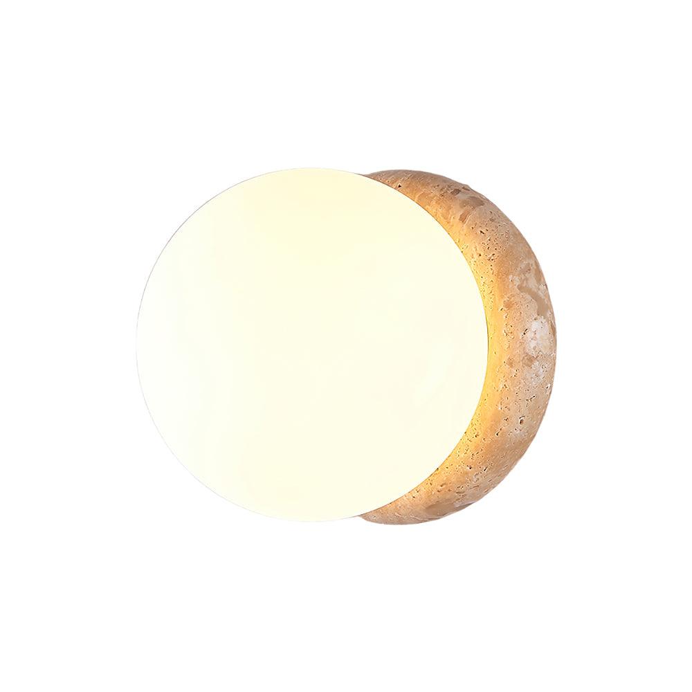 Contemporary Stone Outdoor LED Wall Lamp - Fesara