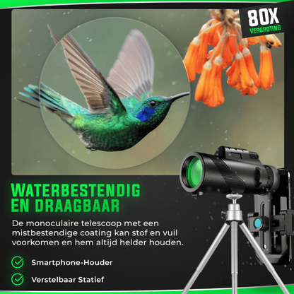 Portable High Power Monocular Telescope