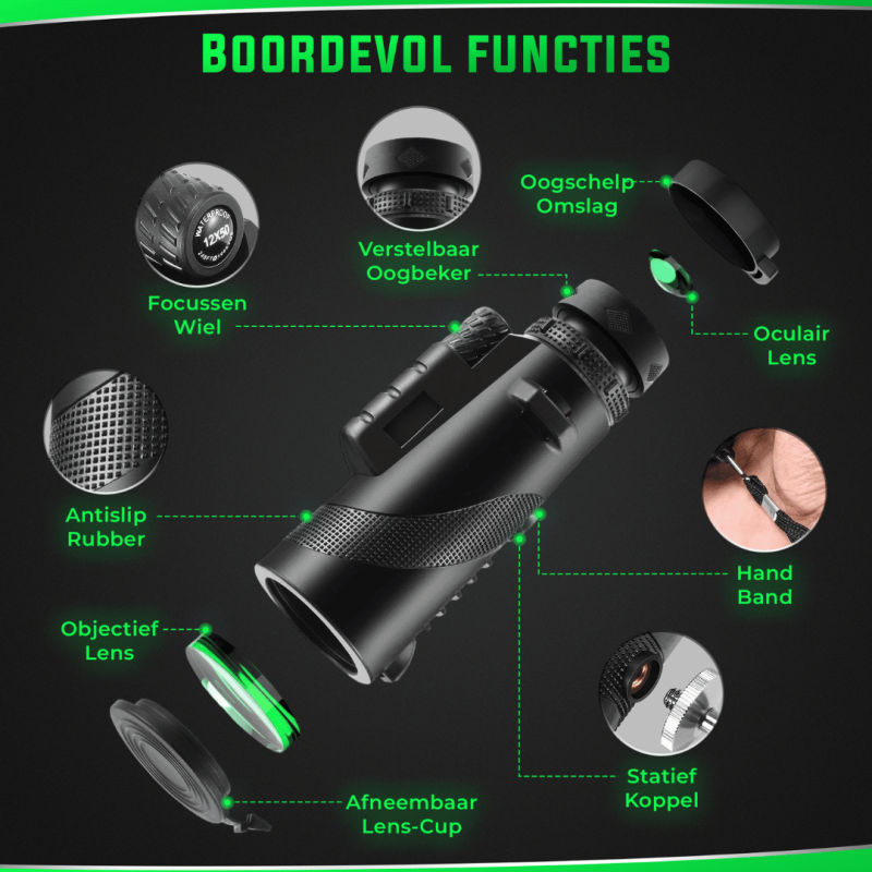 Portable High Power Monocular Telescope