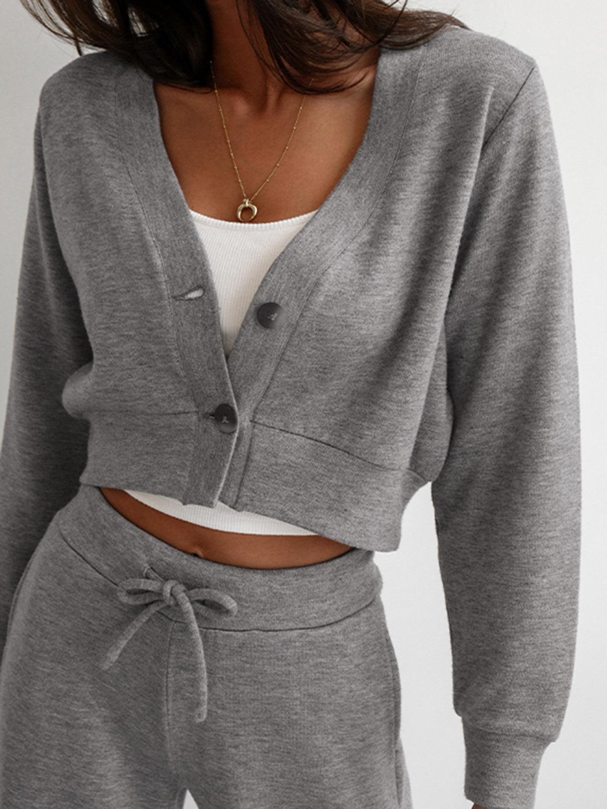 Trendy Athletic Cropped Windbreaker Jacket - Fesara