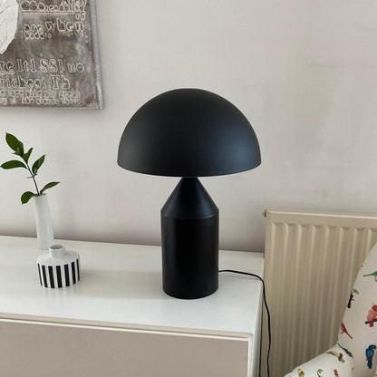 Modern Silver Table Lamp