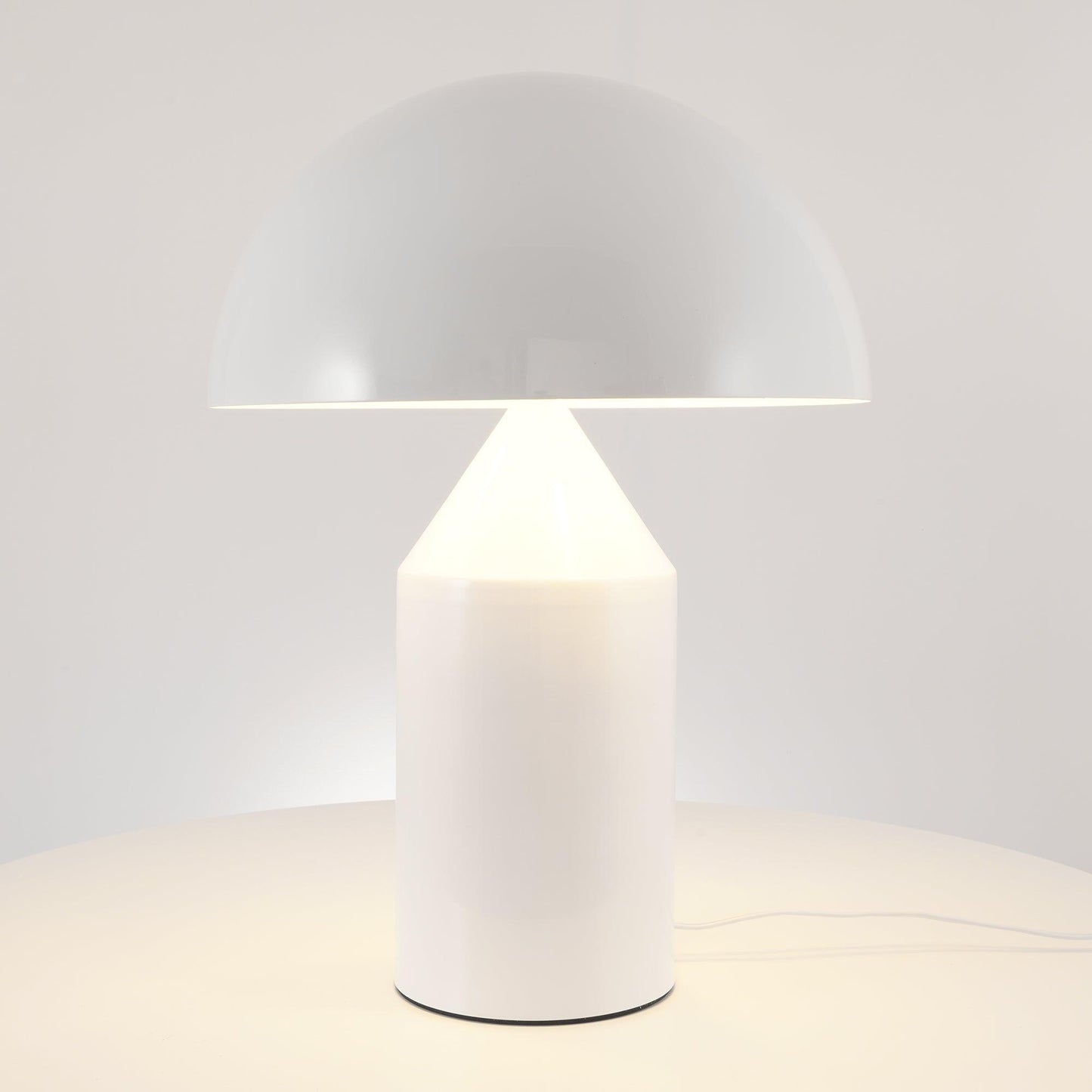 Modern Silver Table Lamp