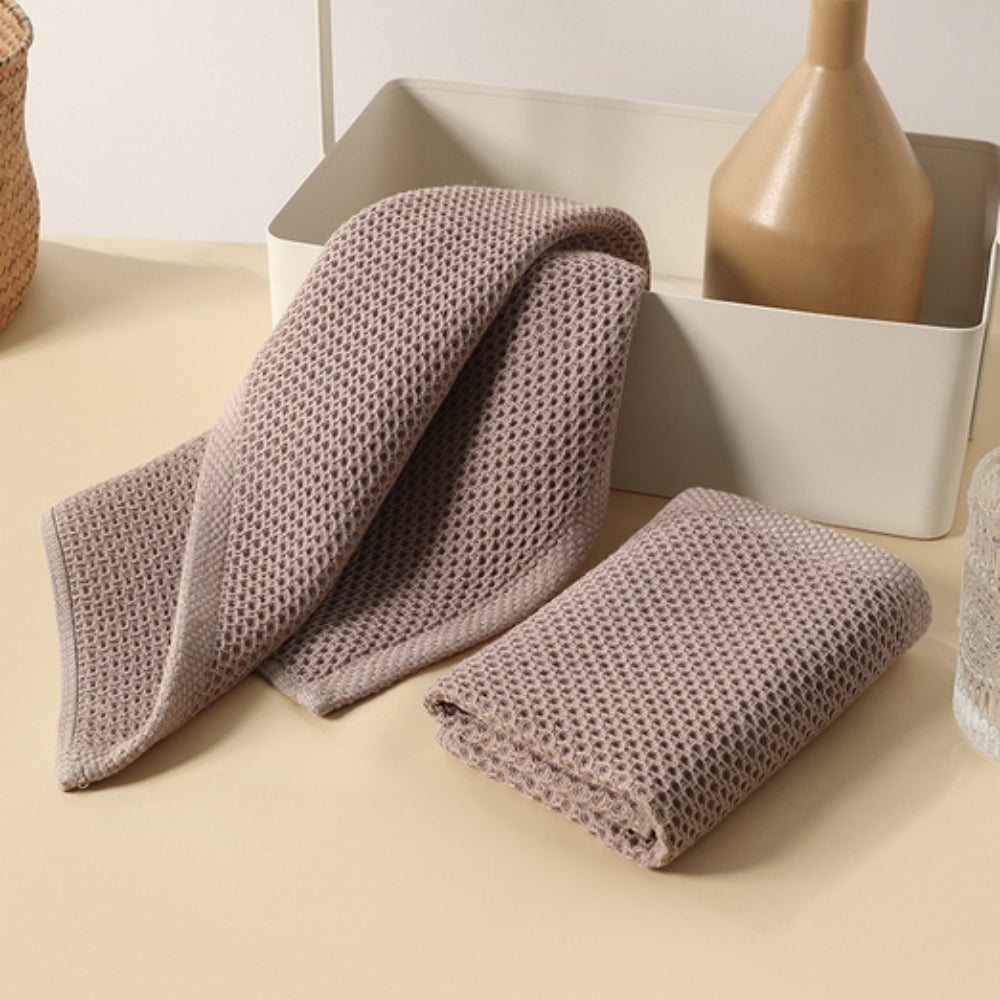 Absorbent Honeycomb Kitchen Tea Towels 3 Piece Set