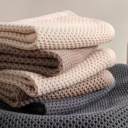 Absorbent Honeycomb Kitchen Tea Towels 3 Piece Set