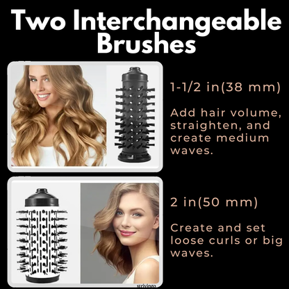 AureaGlow | Innovative Rotating 2-in-1 Hair Dryer and Styler 4