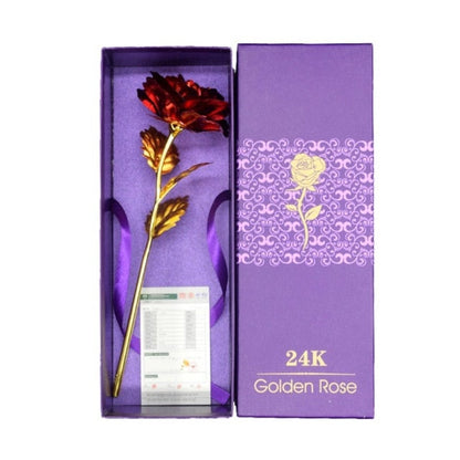 AureaRose | Elegant 24K Gold Plated Keepsake Gift of Everlasting Love 6
