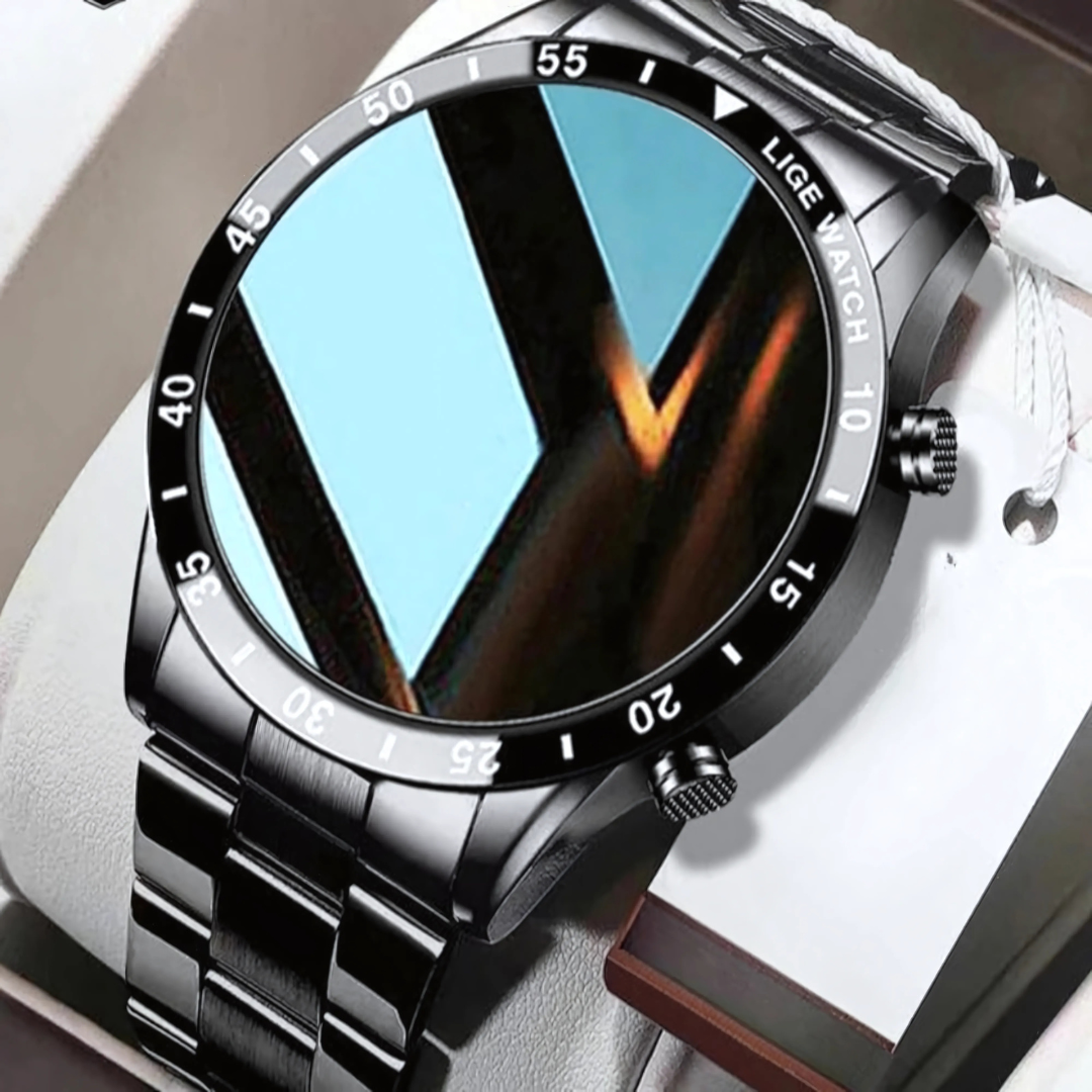 Slim 4G Smartwatch with HD Display and Fitness Tracker - Fesara