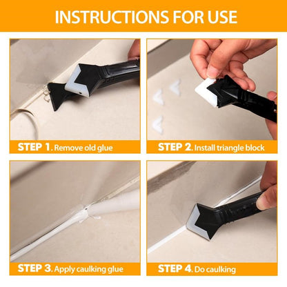 AureliaSeal | Efficient Multi-Functional Silicone Sealant Remover Tool Set 5