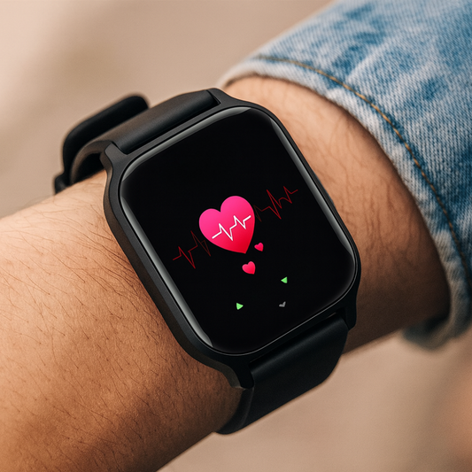 Smart Fitness Tracker with Bluetooth and Heart Rate Monitor - Fesara