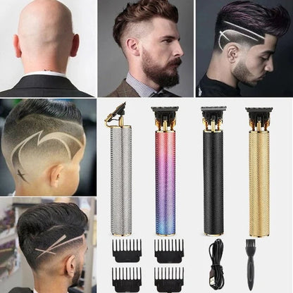 Professional Rechargeable Men's Grooming Trimmer Kit - Fesara