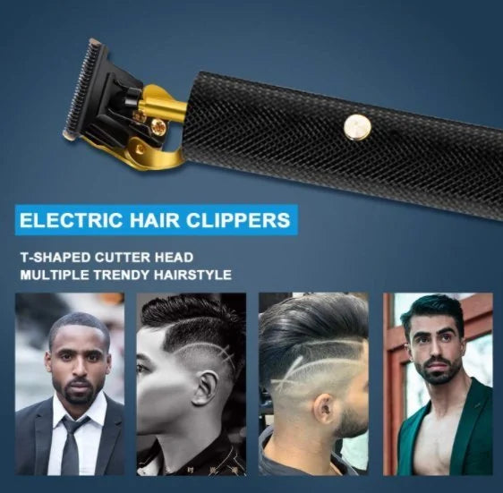 AureusEdge | Premium Cordless Stainless Steel Hair Trimmer for Men 2