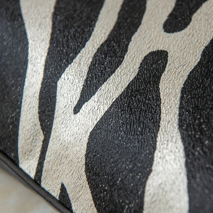 Gold Embellished Velvet Pillow Cover