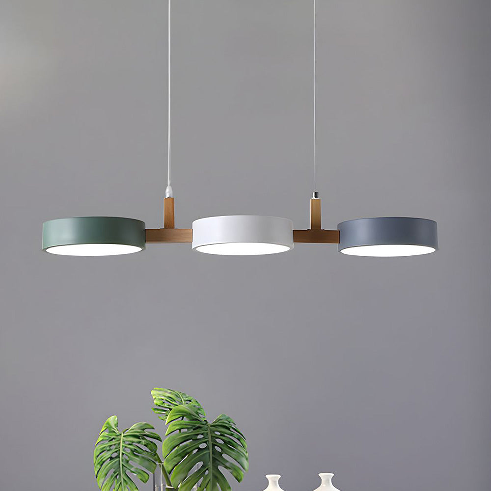 Modern Linear Pendant Light for Kitchen Island - Fesara