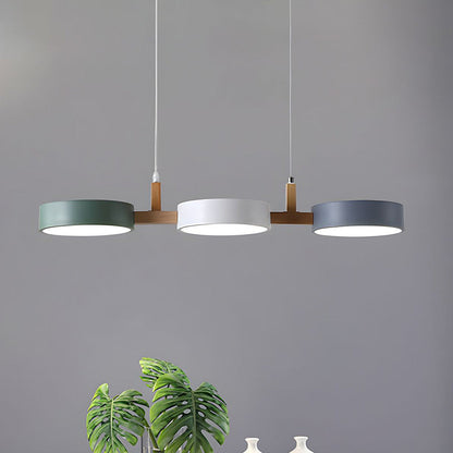 Modern Linear Pendant Light for Kitchen Island - Fesara