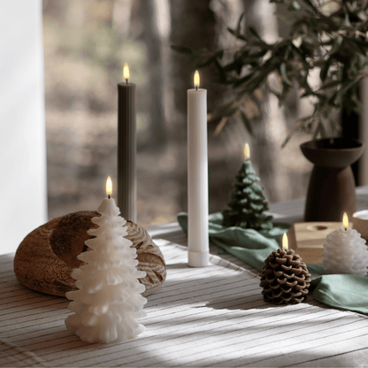 AuroraGlow – Premium Scandinavian Style LED Candle Set 2
