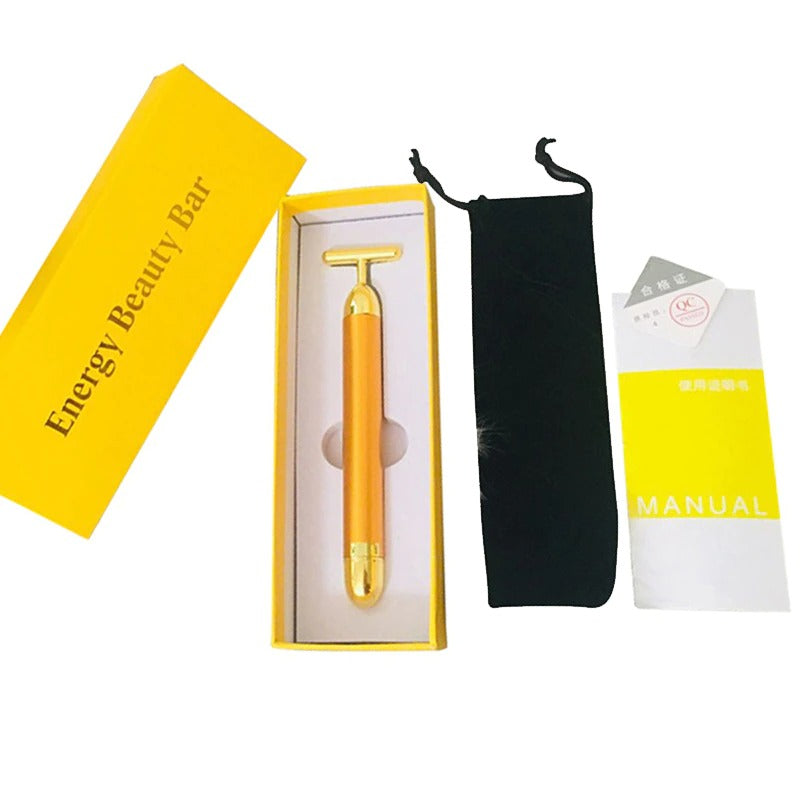 AurumGlow | Luxurious Gold Facial Roller Massage Tool for Radiant Skin 7