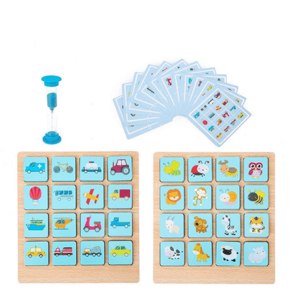 Fun Wooden Brain Teaser Puzzle Board