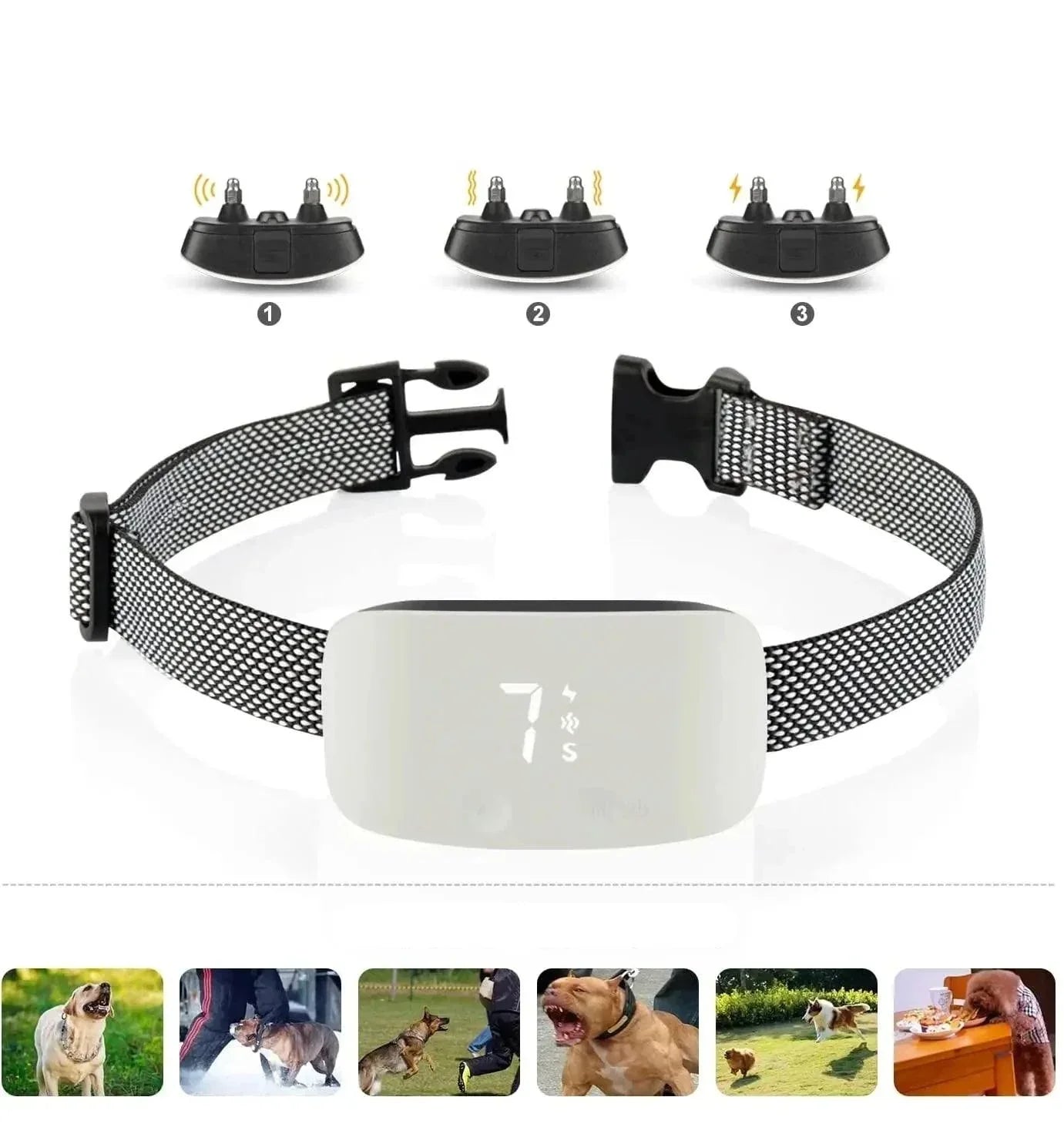 Effective Rechargeable Bark Control Dog Collar